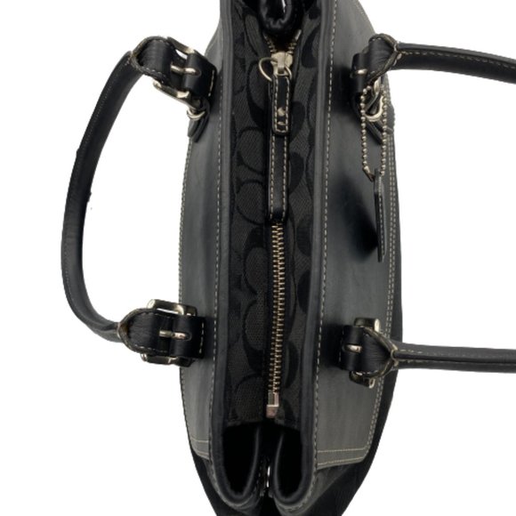 Coach Signature Carryall Hand bag 6366 - Picture 7 of 16